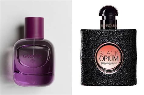 black opium dupe zara